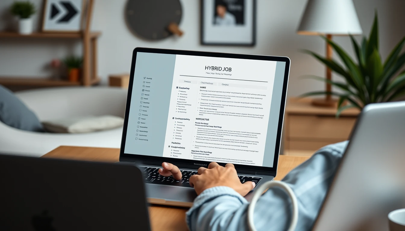 Crafting a Winning Resume for a Hybrid Job Role