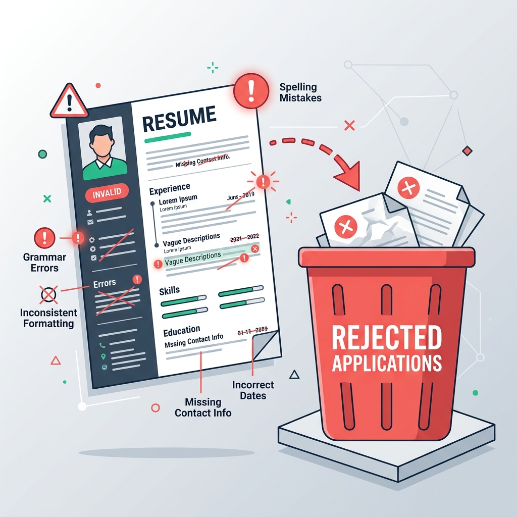7 Common Resume Mistakes That are Getting You Instantly Rejected